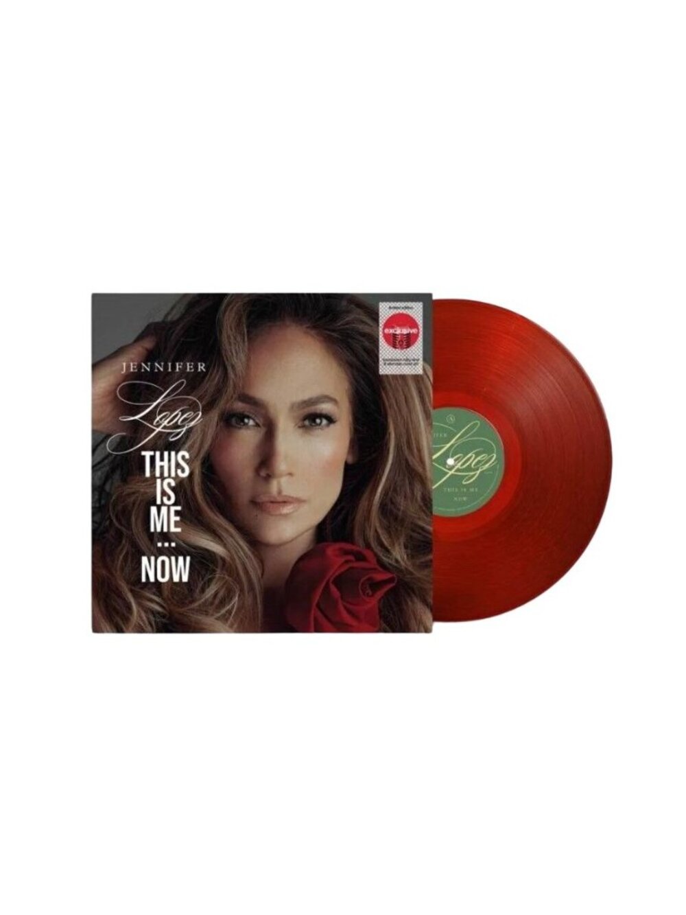 Jennifer Lopez This Is Me Now Target Exclusive Limited Edition Ruby Vinyl LP